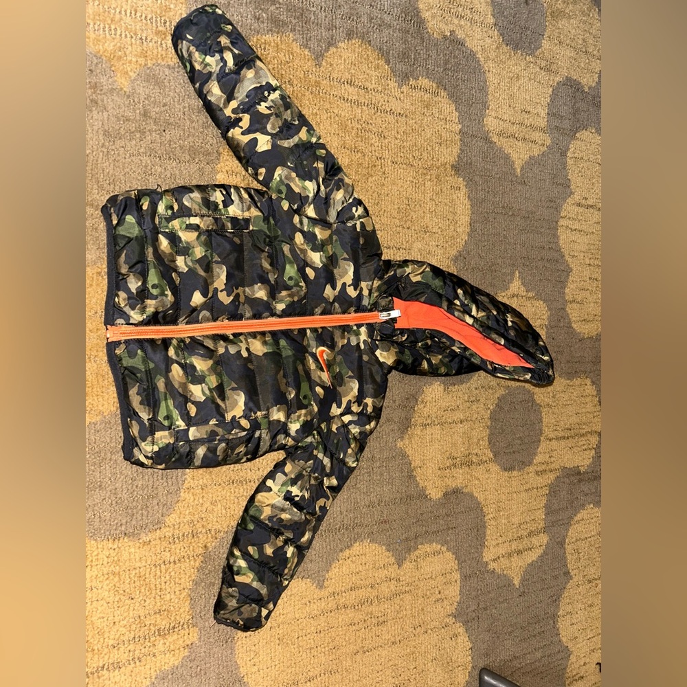 Camo Nike Puffer Coat